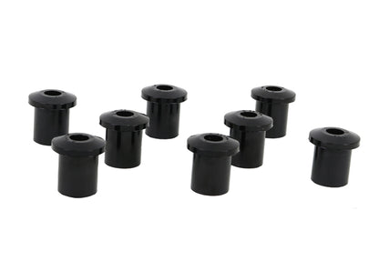 Whiteline Front Leaf Spring - Front Eye and Shackle Bushing Kit to Suit Jeep Cj5 - Cj8 | W72319