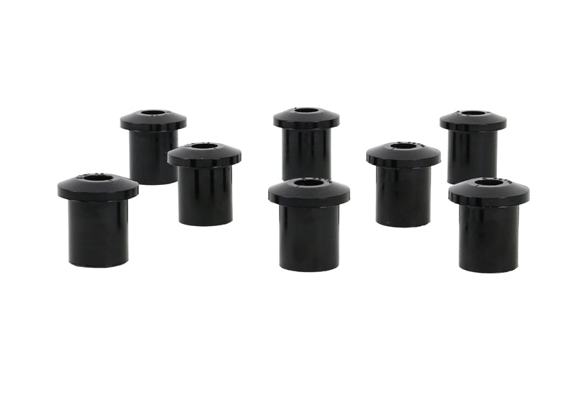 Whiteline Front Leaf Spring - Front Eye and Shackle Bushing Kit to Suit Jeep Cj5 - Cj8 | W72319