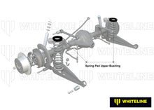 Whiteline Rear Coil Spring Pad - Bushing Kit to Suit Holden Commodore VB-VS and HSV | W72385