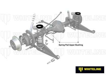 Whiteline Rear Coil Spring Pad - Bushing Kit to Suit Holden Commodore VB-VS and HSV | W72385
