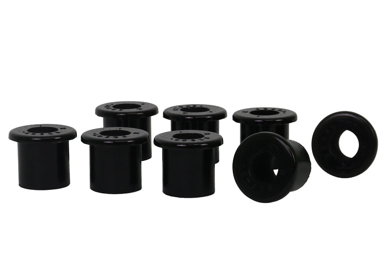 Whiteline Rear Leaf Spring - Rear Eye and Shackle Bushing Kit to Suit Holden Crewman and One tonner
