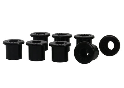 Whiteline Rear Leaf Spring - Rear Eye and Shackle Bushing Kit to Suit Holden Crewman and One tonner