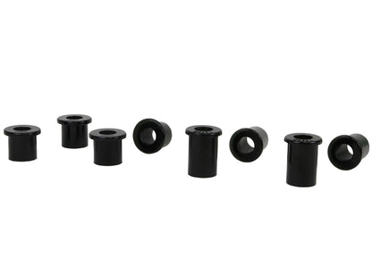 Whiteline Rear Leaf Spring - Rear Eye and Shackle Bushing Kit to Suit Toyota Hilux 2005-on and Foton