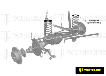 Whiteline Coil Spring Pad - Bushing Kit to Suit Toyota Land Cruiser, Prado and 4Runner | W73404