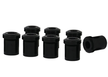 Whiteline Rear Leaf Spring - Rear Eye and Shackle Bushing Kit to Suit Hyundai iLoad and LDV G10 | W7