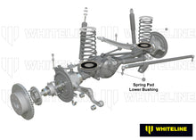 Whiteline Front Coil Spring Pad - Lower Bushing Kit to Suit Nissan Patrol GQ, GU and Ford Maverick D