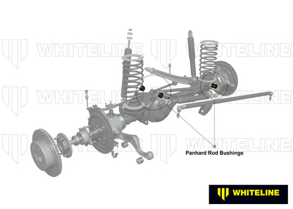 Whiteline Front Panhard Rod - Bushing Kit to Suit Land Rover 90, 110/127 Country and Range Rover Cla