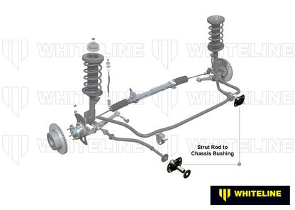 Whiteline Front Strut Rod - To Chassis Bushing Kit to Suit Mazda RX-7 and Mitsubishi L300 | W81558