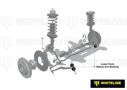 Whiteline Front Radius Arm Lower - Bushing Kit to Suit BMW 5, 7 Series, X3 and X5 | W82977