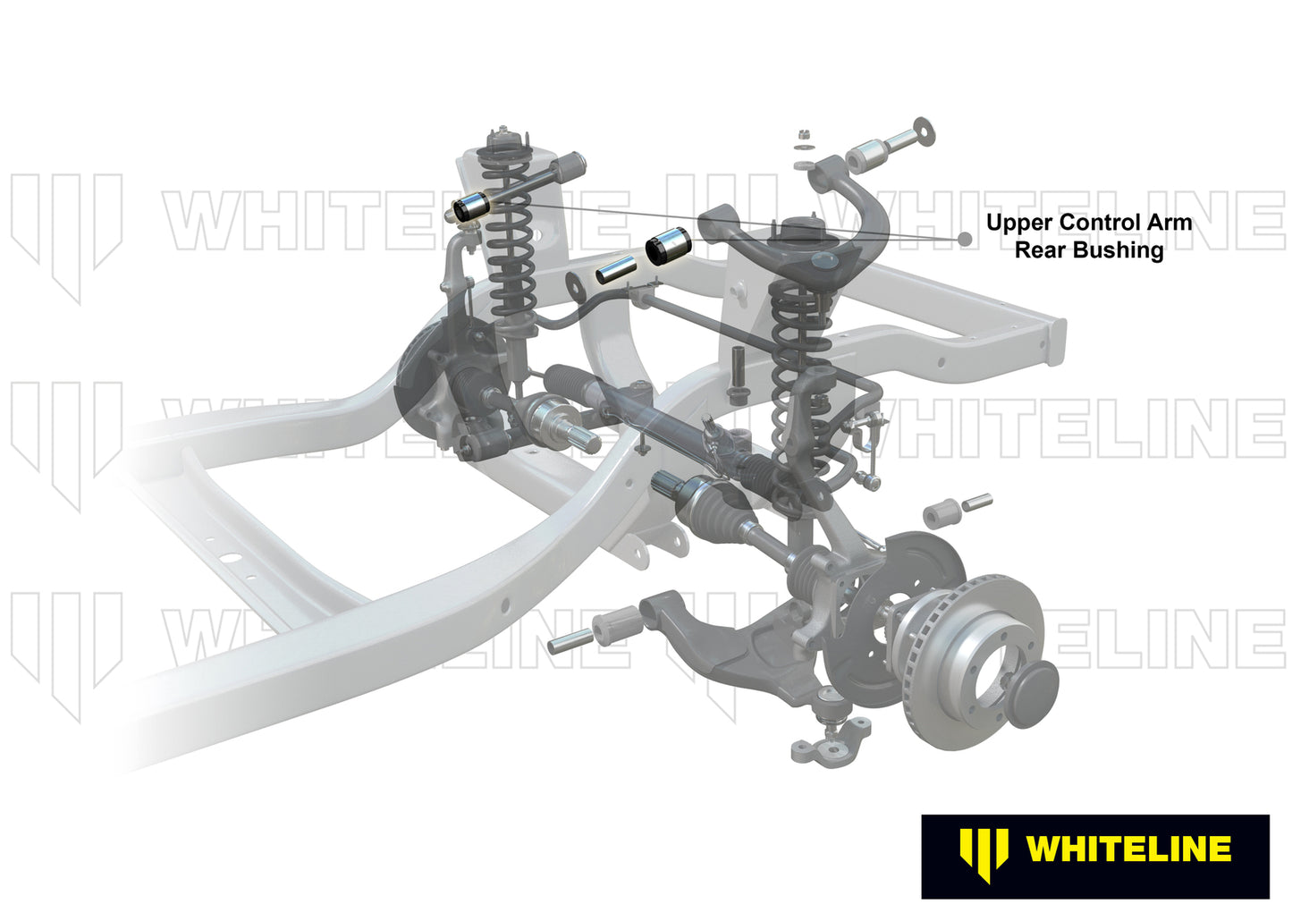 Whiteline Rear Panhard Rod - Bushing Kit to Suit Toyota Prado and 4Runner | W83374