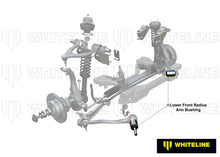 Whiteline Front Radius Arm Lower - Bushing Kit to Suit Audi, Porsche, Skoda and Volkswagen | W83385
