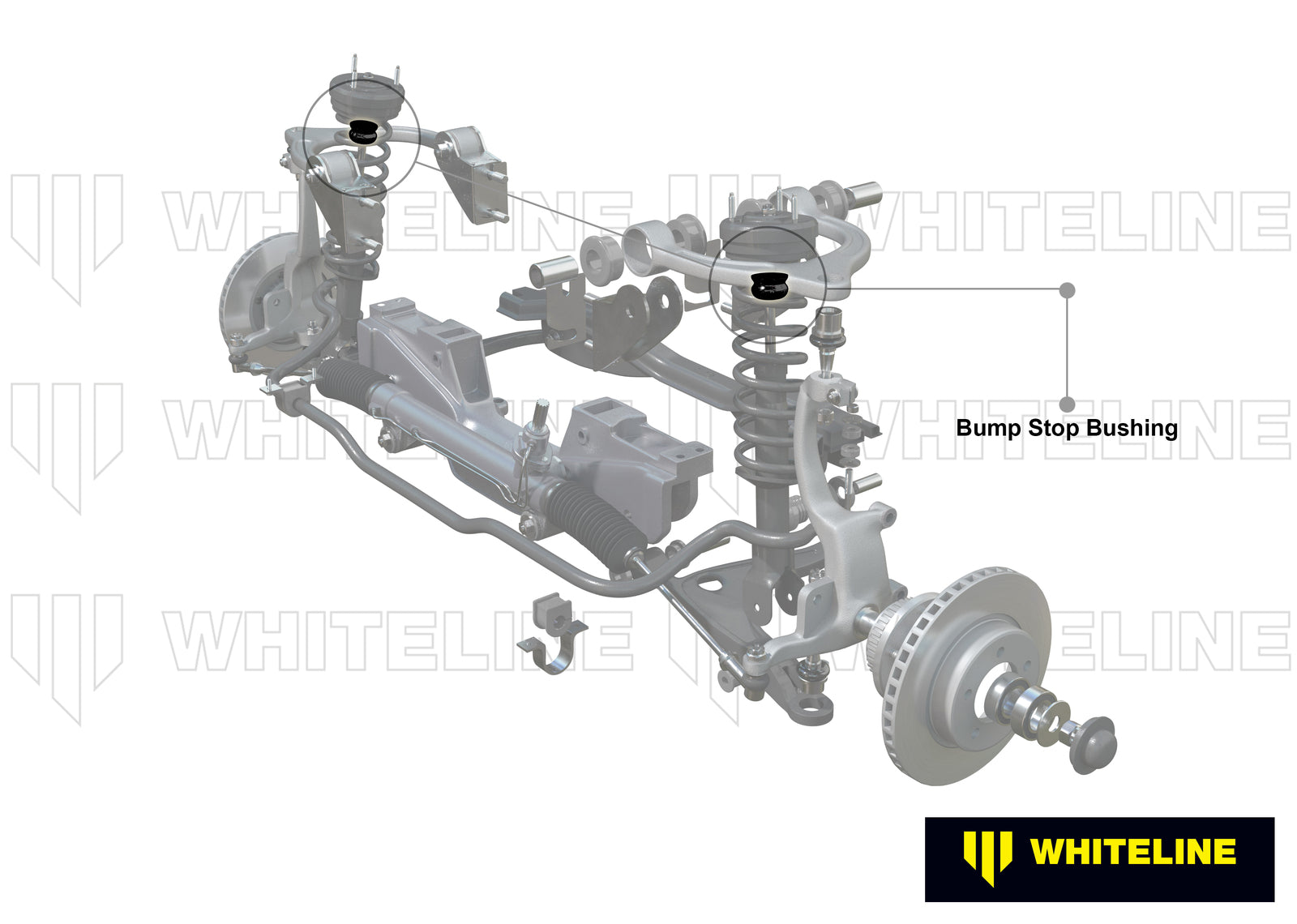 Whiteline Bump Stop - Bushing Kit Ford Falcon BA, BF| W92899