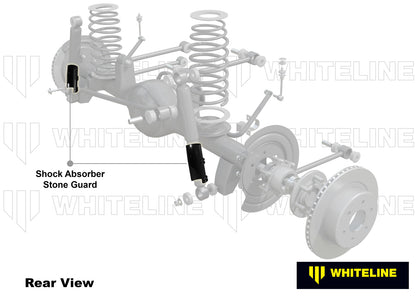 Whiteline Universal Shock Absorber - Stone Guard Kit to Suit All 4x4 Applications | W93192