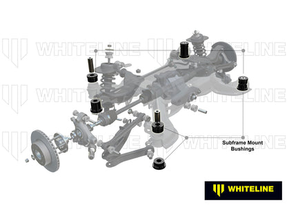 Whiteline Rear Subframe - Bushing Kit to Suit HSV Clubsport, GTS and Senator Gen F | W93193