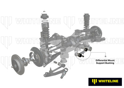 Whiteline Rear Differential Mount - Front Bushing Kit to Suit Mitsubishi Pajero NM-NX | W93422