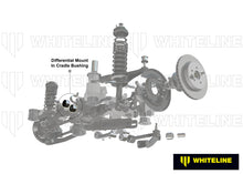 Whiteline Rear Differential Mount - Rear Bushing Kit to Suit Mitsubishi Pajero NM-NX | W93423
