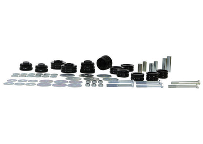 Whiteline Front and Rear Body Mount - Bushing Kit to Suit Ford Ranger PJ, PK and Mazda BT-50 UN 4wd
