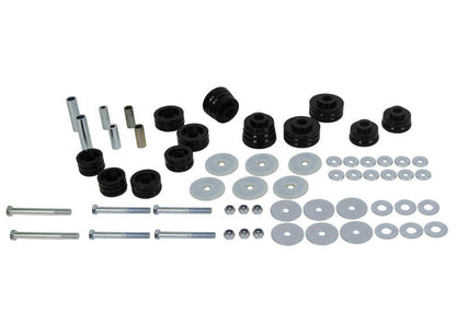Whiteline Front and Rear Body Mount - Bushing Kit to Suit Ford Ranger PJ, PK and Mazda BT-50 UN 4wd