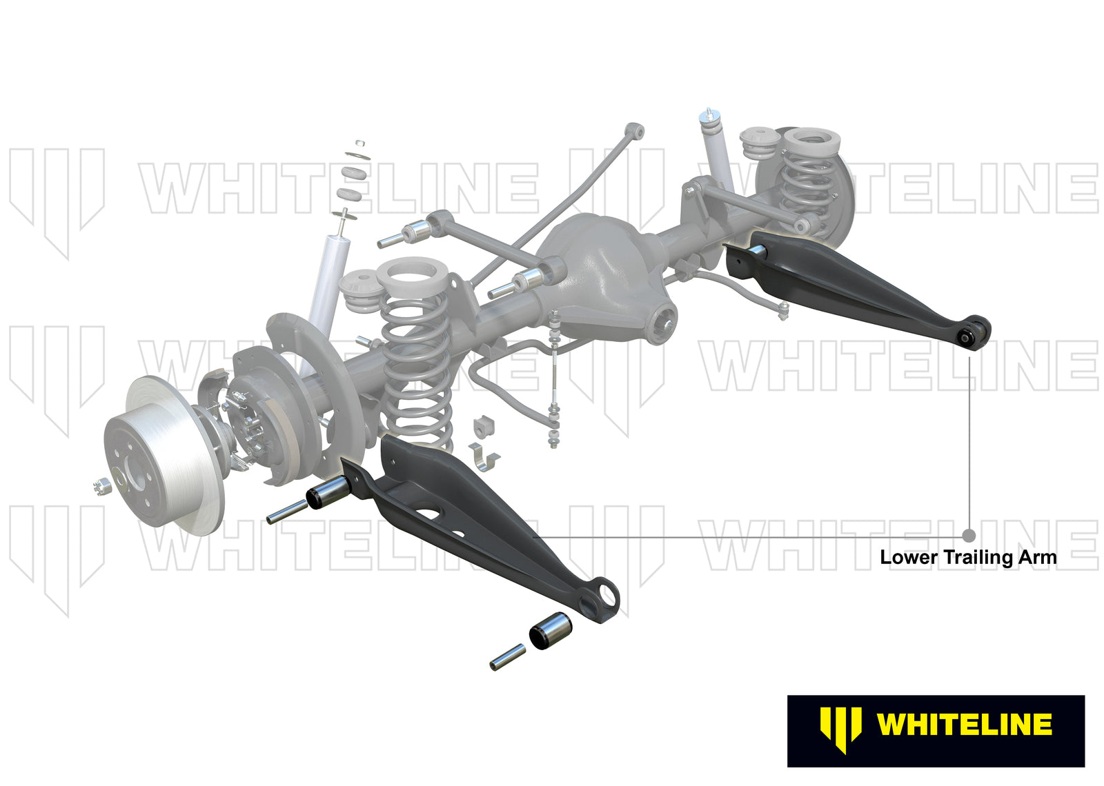 Whiteline Rear Trailing Arm Lower - Arm to Suit Holden Commodore VB-VS and HSV | WA113A