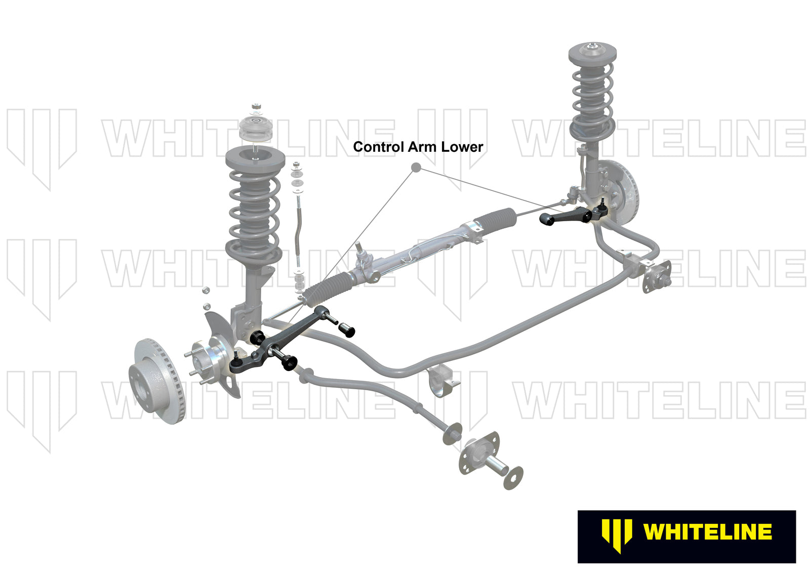 Whiteline Front Control Arm Lower - Arm Left to Suit Holden Commodore VT and HSV | WA120AL