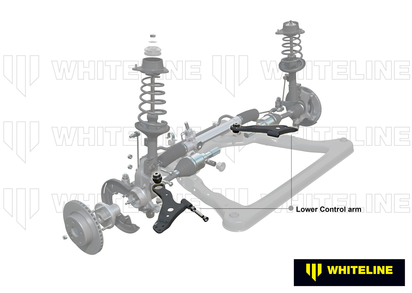 Whiteline Front Control Arm Lower - Arm Right to Suit Audi, Seat, Skoda and Volkswagen MQB Fwd/Awd |