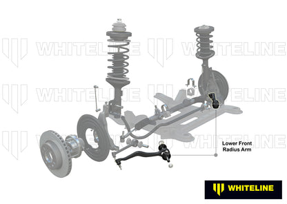 Whiteline Front Radius Arm Lower - Arm Left to Suit Holden Commodore VF and HSV | WA399L