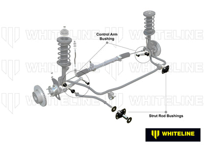 Front Strut Rod - To Chassis Bushing Kit (Alignment Correction)