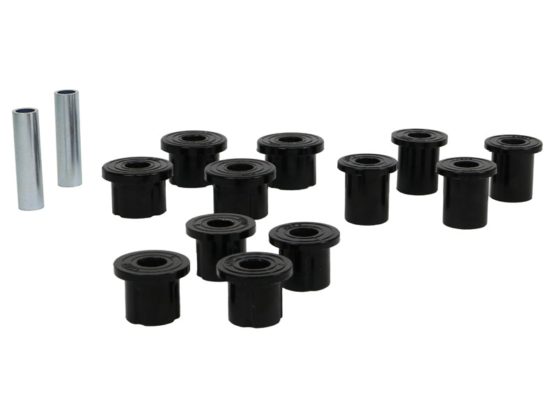 Rear Spring - Shackle Bushing KitA critical service item for any leaf sprung vehicle. High kilometre