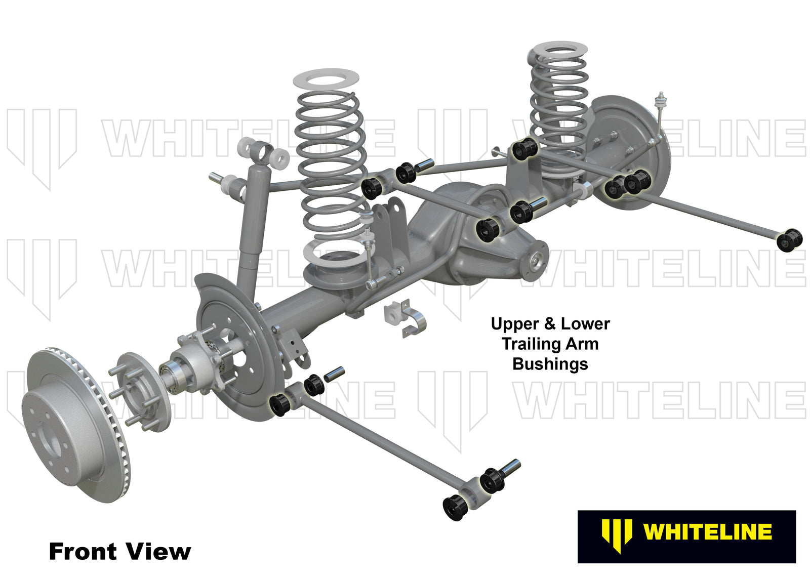 Rear Trailing Arm Upper - Bushing KitSuspension bushings are the link between your vehicle and its s