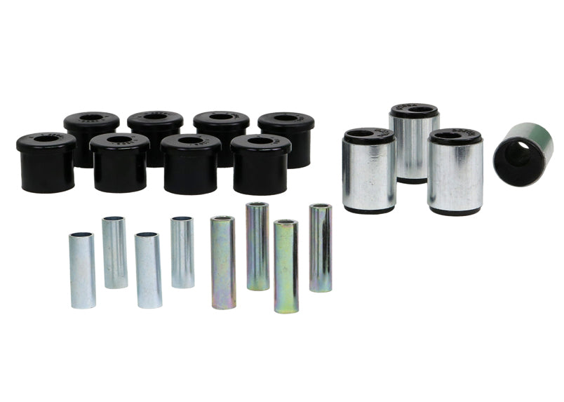 Front Control Arm - Upper Bushing Kit (Alignment Correction)Worn front control arm bushings have a h