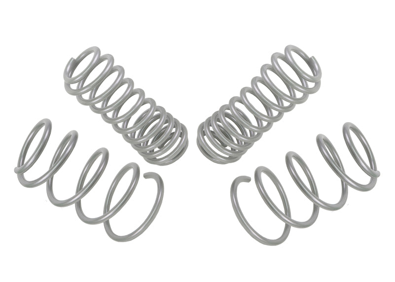 Whiteline Front and Rear Coil Springs - Lowered to Suit Ford MustangS197 | WSK-FRD005