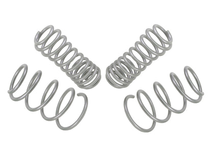 Whiteline Front and Rear Coil Springs - Lowered to Suit Ford MustangS197 | WSK-FRD005