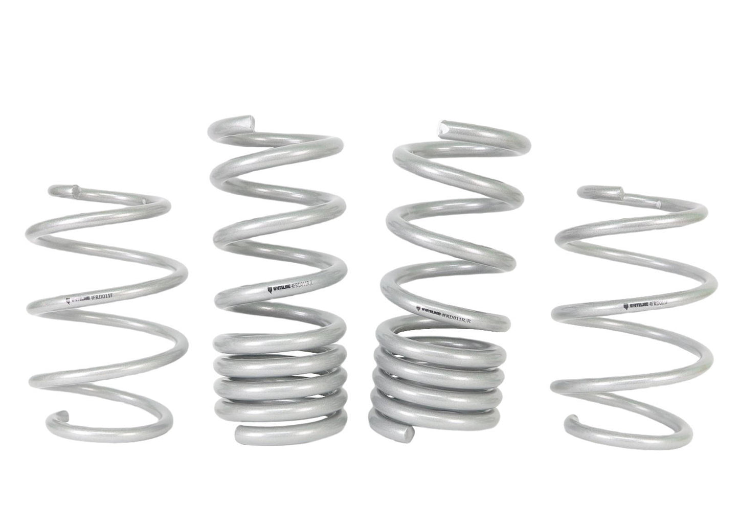 Whiteline Front and Rear Coil Springs - Lowered to Suit Ford Mustang S550 FM, FN | WSK-FRD011