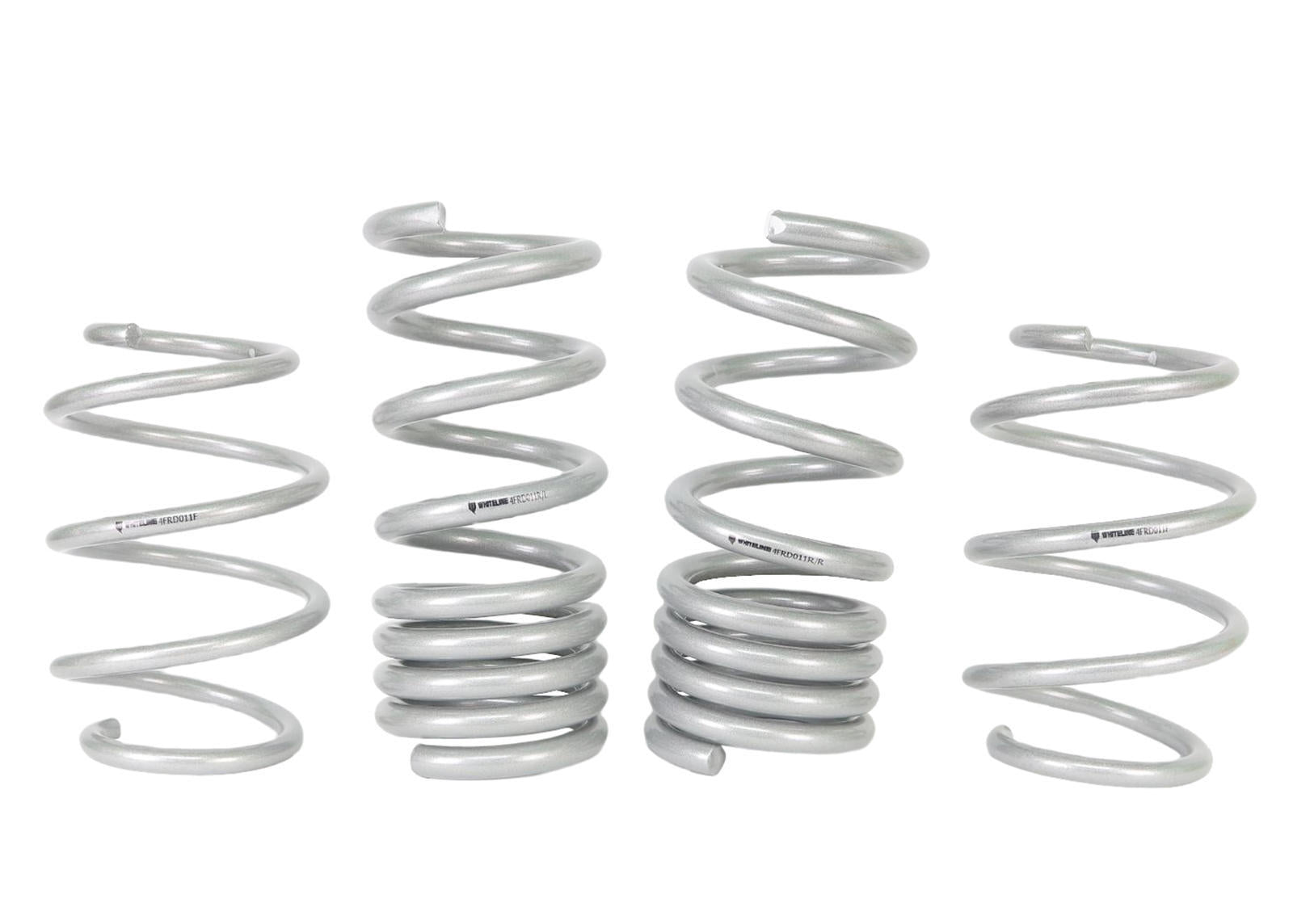 Whiteline Front and Rear Coil Springs - Lowered to Suit Ford Mustang S550 FM, FN | WSK-FRD011