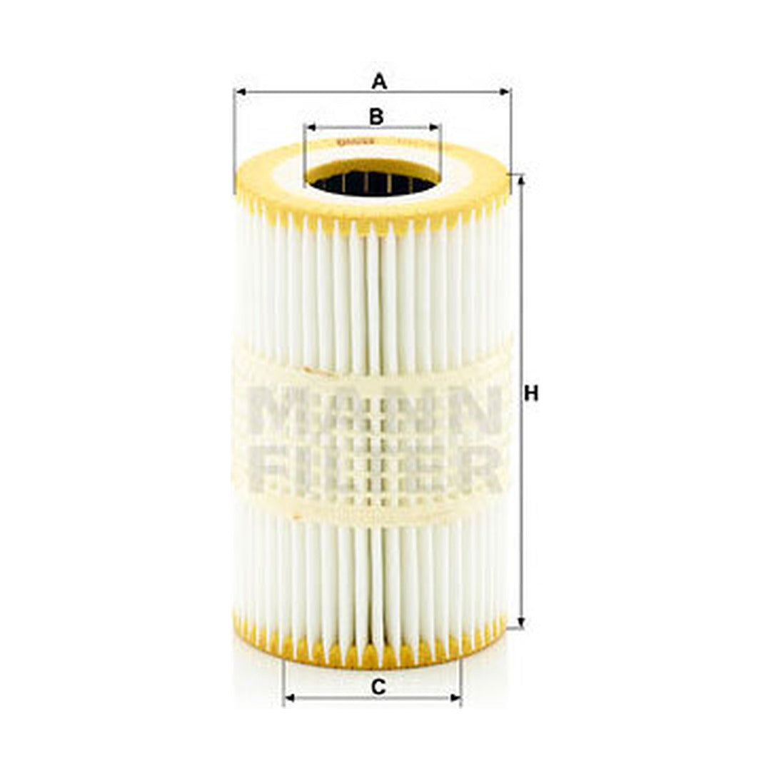 Audi Engine Oil Filter Kit - Mann HU7035Y