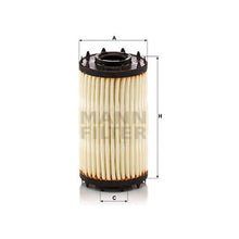 Audi Porsche Engine Oil Filter - Mann HU7049Z