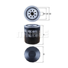 Audi VW Engine Oil Filter - Mahle 078115561J