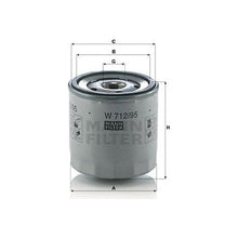 Audi VW Engine Oil Filter - Mann 04E115561T
