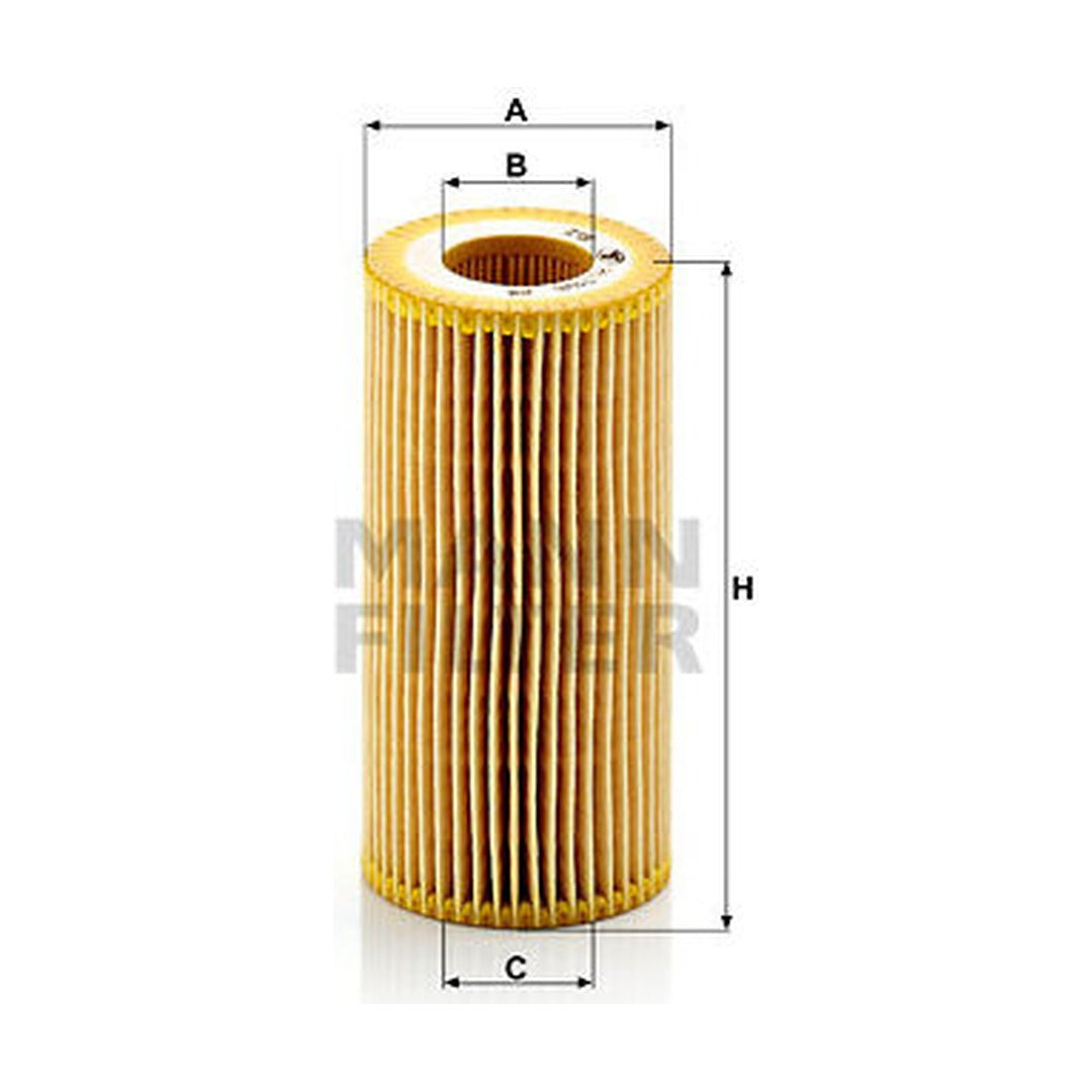 Audi VW Oil Filter Kit - Mann HU 719/6 x