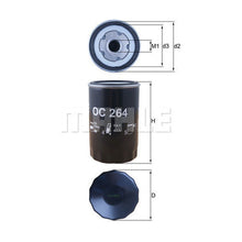 Audi VW Oil Filter - Mahle 06A115561B