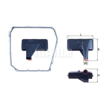 Audi VW Porsche DSG Transmission Internal Filter - Mahle HX 185D