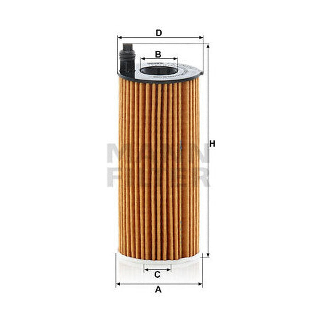 BMW Engine Oil Filter Kit - Mann 11428575211
