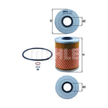 BMW Engine Oil Filter - Mahle 11421730389