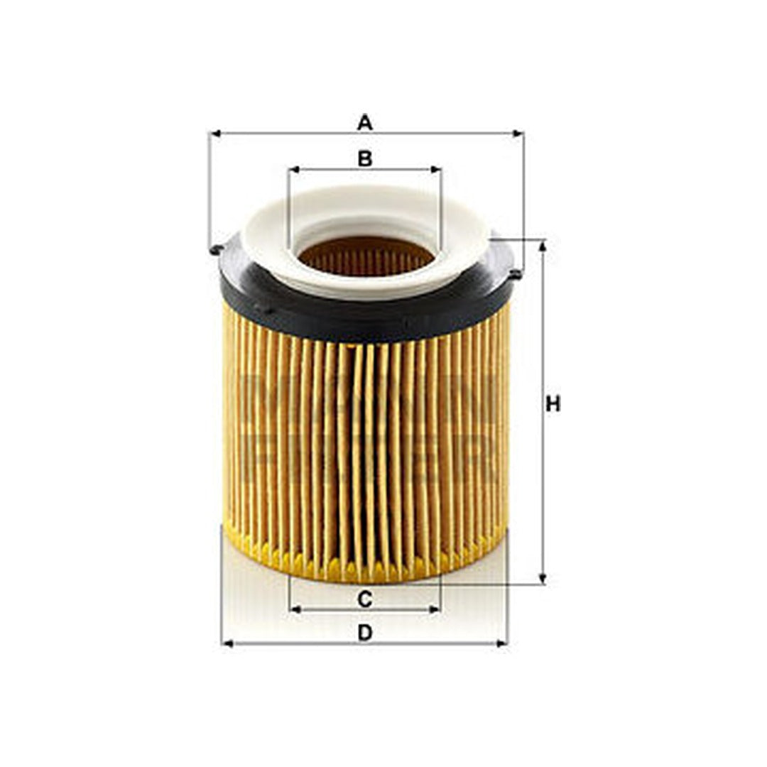 BMW Engine Oil Filter - Mann 11427634291