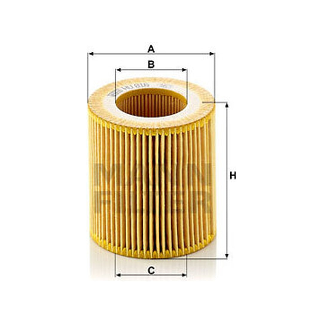BMW Engine Oil Filter - Mann 11427953125