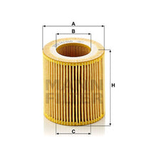 BMW Engine Oil Filter - Mann 11427953125