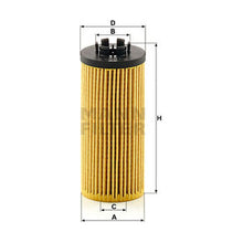 BMW Engine Oil Filter - Mann 11428593186