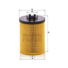 BMW Engine Oil Filter - Mann HU823X