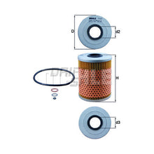 BMW Engine Oil Filter - Mahle 11421730389