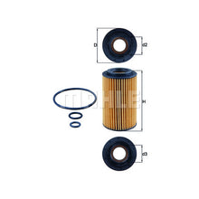 Mercedes Engine Oil Filter - Mahle 6511800109